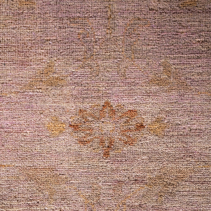 Pink Transitional Wool Rug - 7'8" x 9'8"