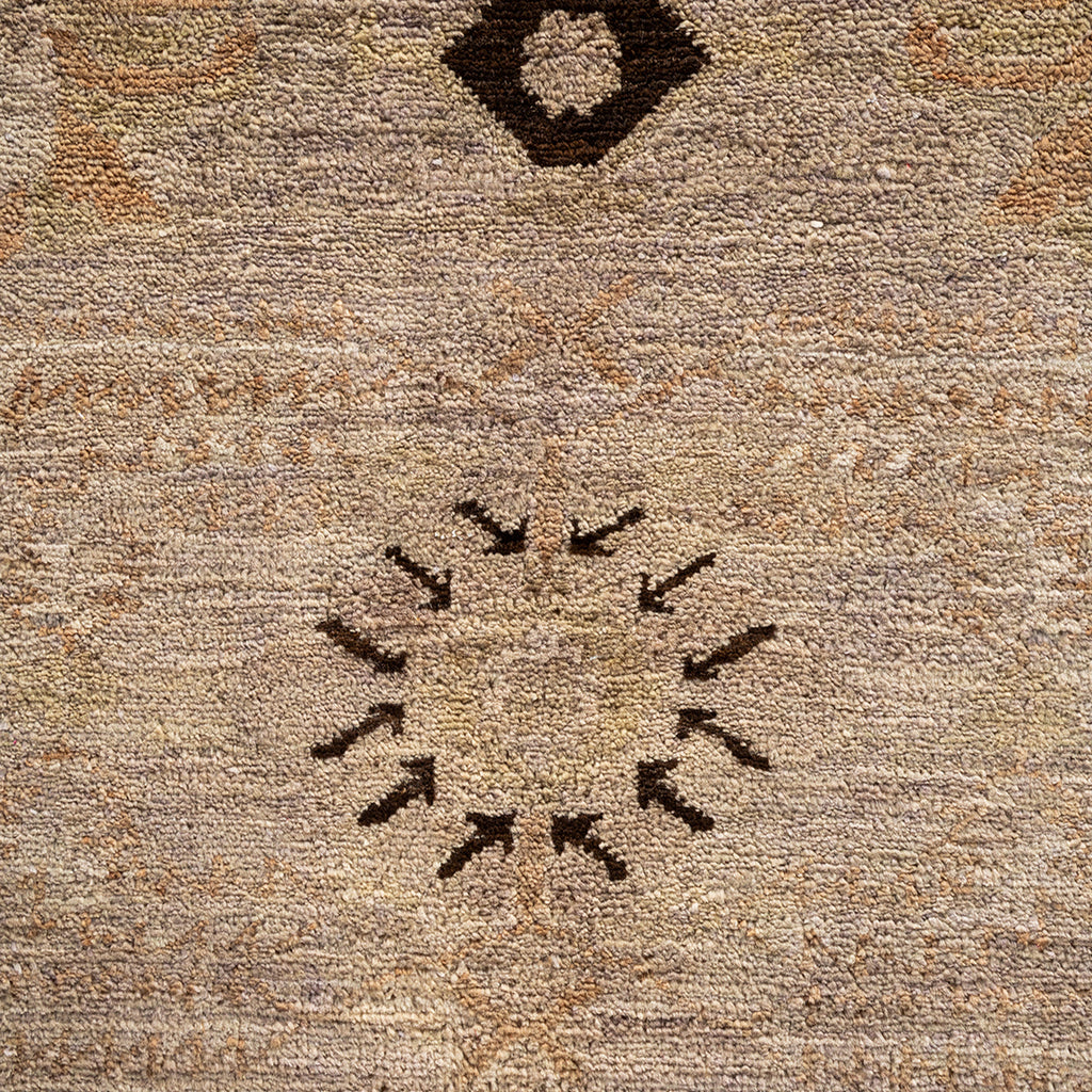 Natural Transitional Wool Rug - 9'2" x 11'7"