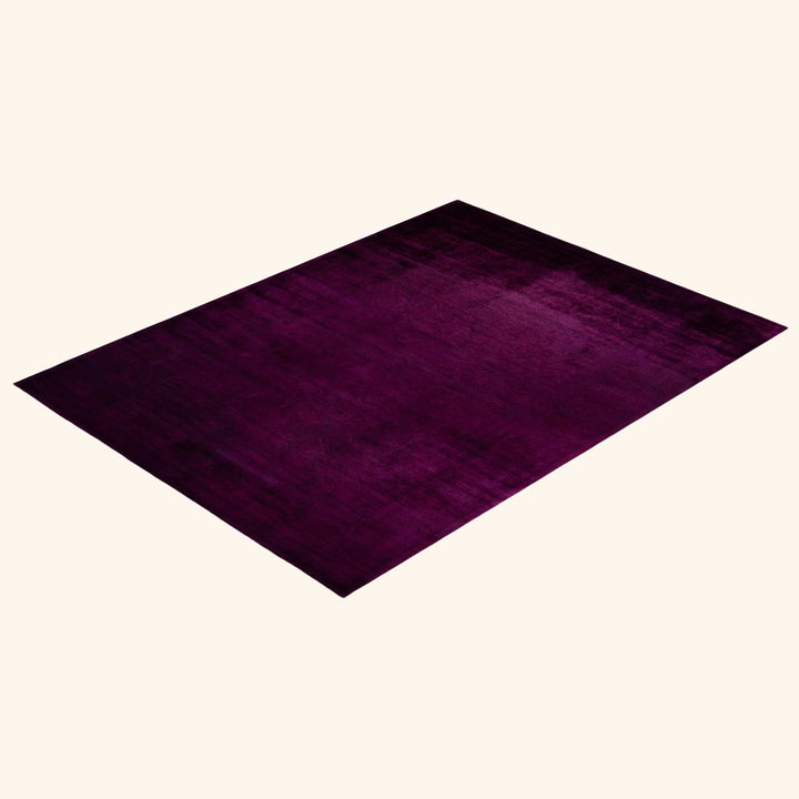 Pink Transitional Wool Rug - 10'2" x 13'5"