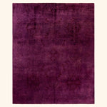 Pink Transitional Wool Rug - 7'11" x 9'9"