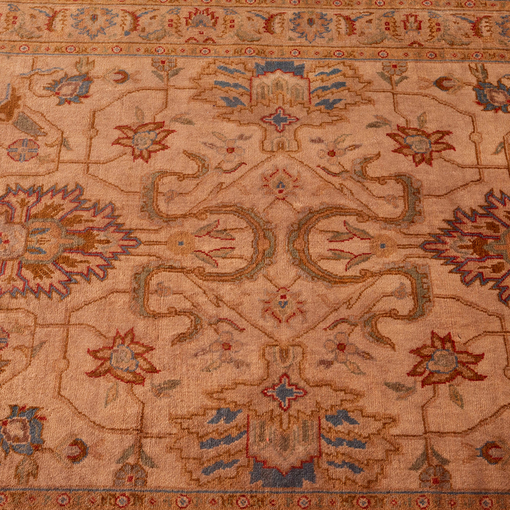 Natural Transitional Wool Rug - 2'7" x 12'4"