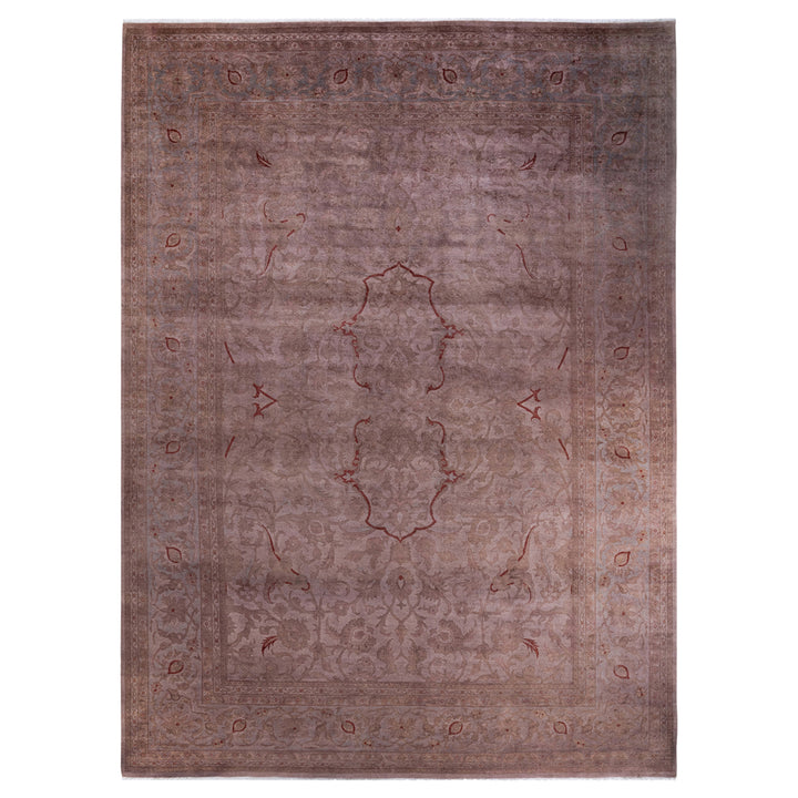 Natural Transitional Wool Rug - 10'1" x 13'9"