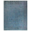 Blue Transitional Wool Rug - 7'10" x 9'9"