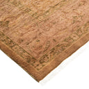 Gold Transitional Wool Rug - 4'2" x 6'1"