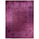Purple Transitional Wool Rug - 10'4" x 14'1"