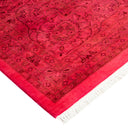 Pink Transitional Wool Rug - 9'2" x 12'4"