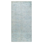 Blue Transitional Wool Rug - 6'2" x 12'2"