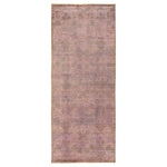 Purple Transitional Wool Rug - 4'2" x 10'2"