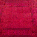 Pink Transitional Wool Rug - 3'1" x 12'9"