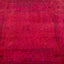 Pink Transitional Wool Rug - 3'1" x 12'9"