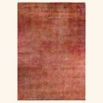 Pink Transitional Wool Rug - 10'1" x 14'1"