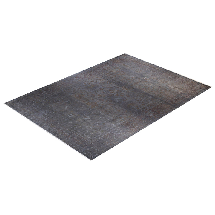 Grey Transitional Wool Rug - 10'1" x 13'10"