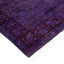 Purple Transitional Wool Rug - 2'5" x 10'2"