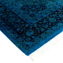 Blue Transitional Wool Rug - 4'8" x 7'2"