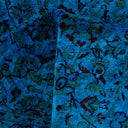 Blue Transitional Wool Rug - 4'8" x 7'2"