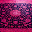 Pink Transitional Wool Rug - 4'8" x 6'10"