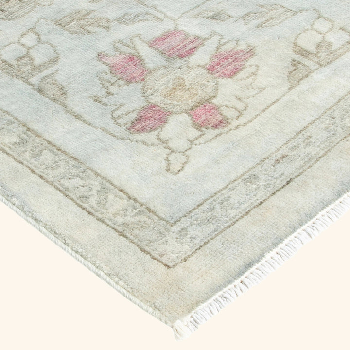 Grey Transitional Wool Rug - 7'10" x 10'1"