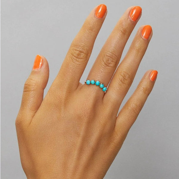 The Indira Turquoise Ring