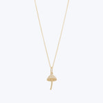 Pave Mushroom Pendant