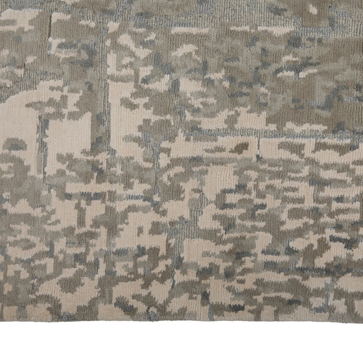 Contemporary Wool/Silk Rug - 8' x 10'