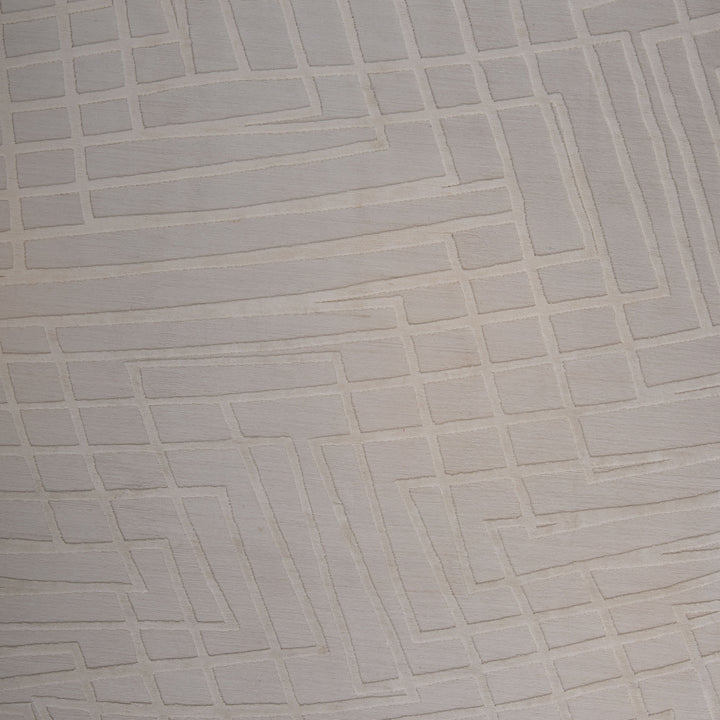 Contemporary Wool/Silk Rug - 8' x 10'