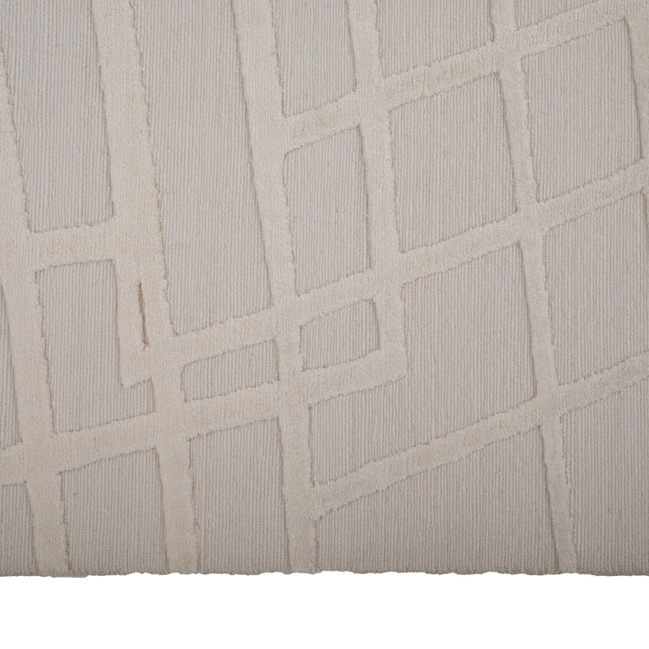 Contemporary Wool/Silk Rug - 8' x 10'