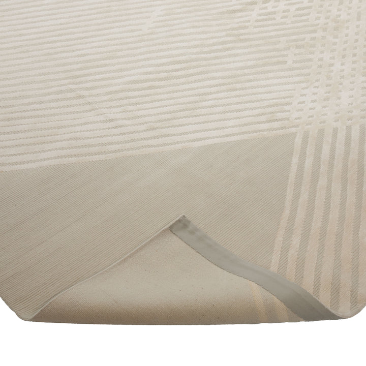 Contemporary Wool/Silk/Linen Rug - 9' x 12'