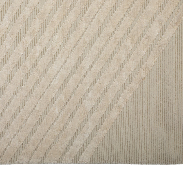 Contemporary Wool/Silk/Linen Rug - 9' x 12'