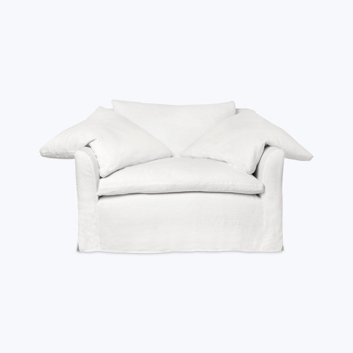 Donato Chair and 1/2 Logan White