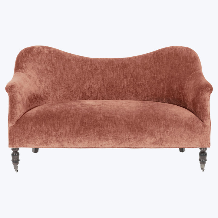 Dromedary John Derian Loveseat Rose