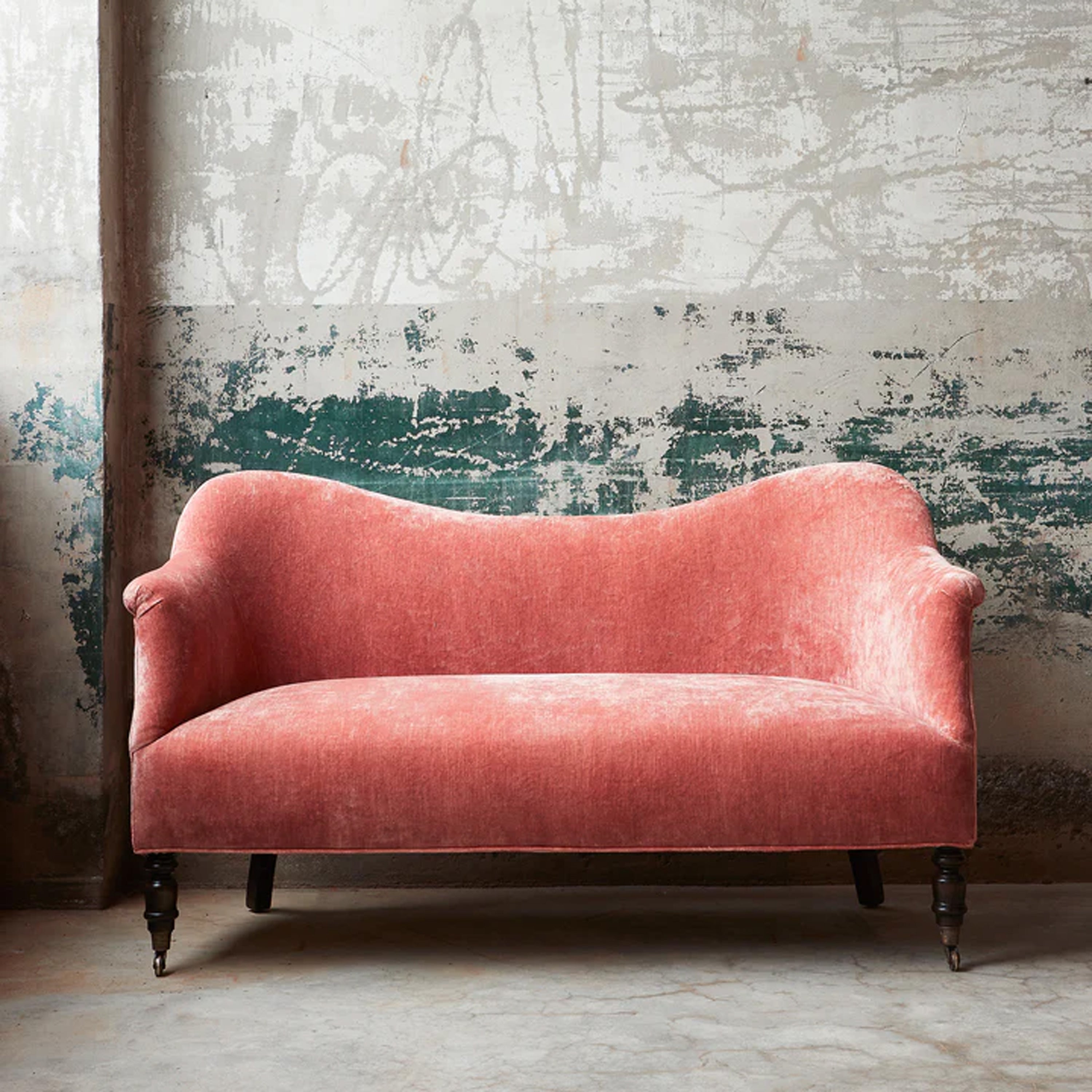 Cisco Home Dromedary John Derian Love Seat - Thumbnail 4