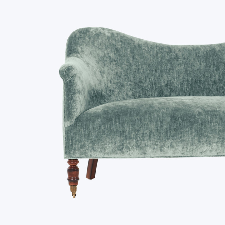 Dromedary John Derian Loveseat Aqua