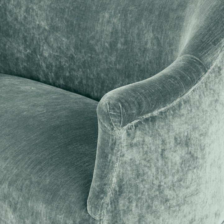 Dromedary John Derian Loveseat Aqua