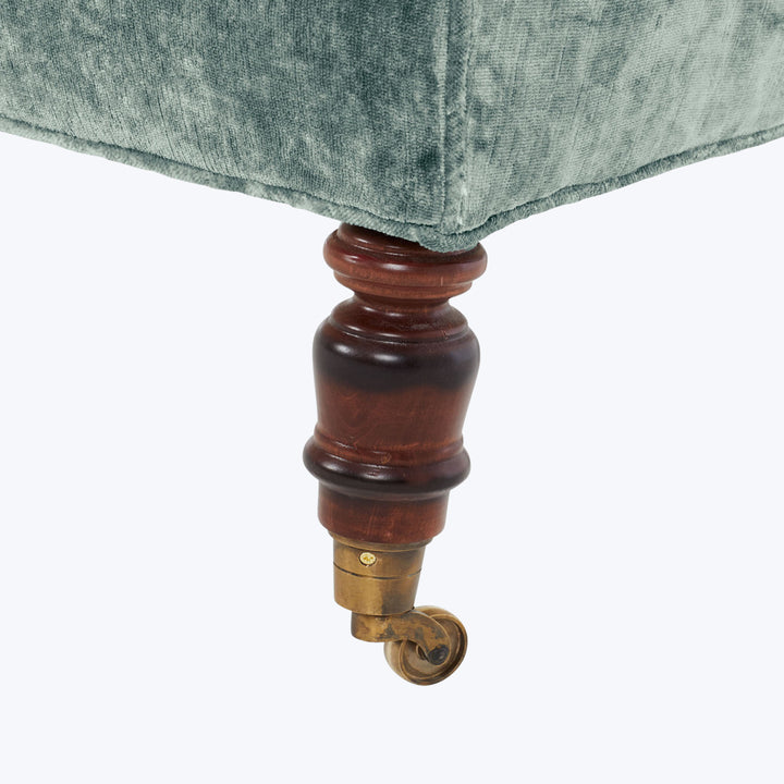 Dromedary John Derian Loveseat Aqua