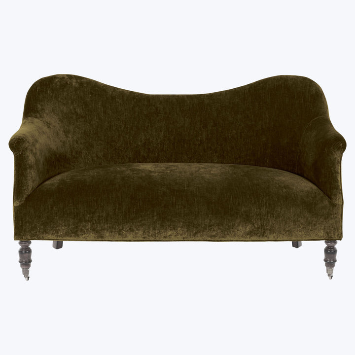 Dromedary John Derian Loveseat Olive