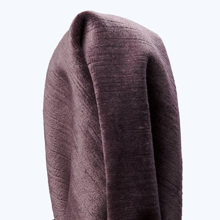 Cobble Hill Swatch Brussells, Performance Textured Velvet / Mauve