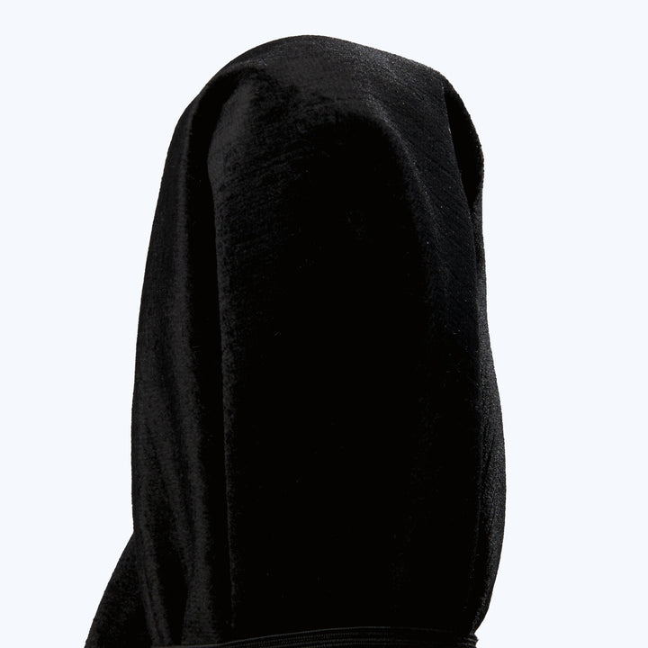 Cobble Hill Swatch Brussells, Performance Textured Velvet / Black