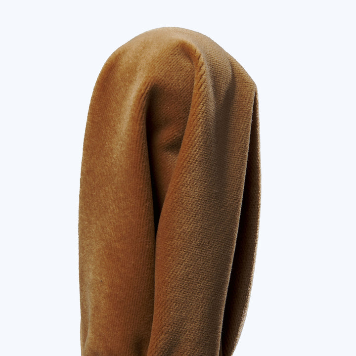 Cobble Hill Swatch Banks, Performance Velvet / Camel