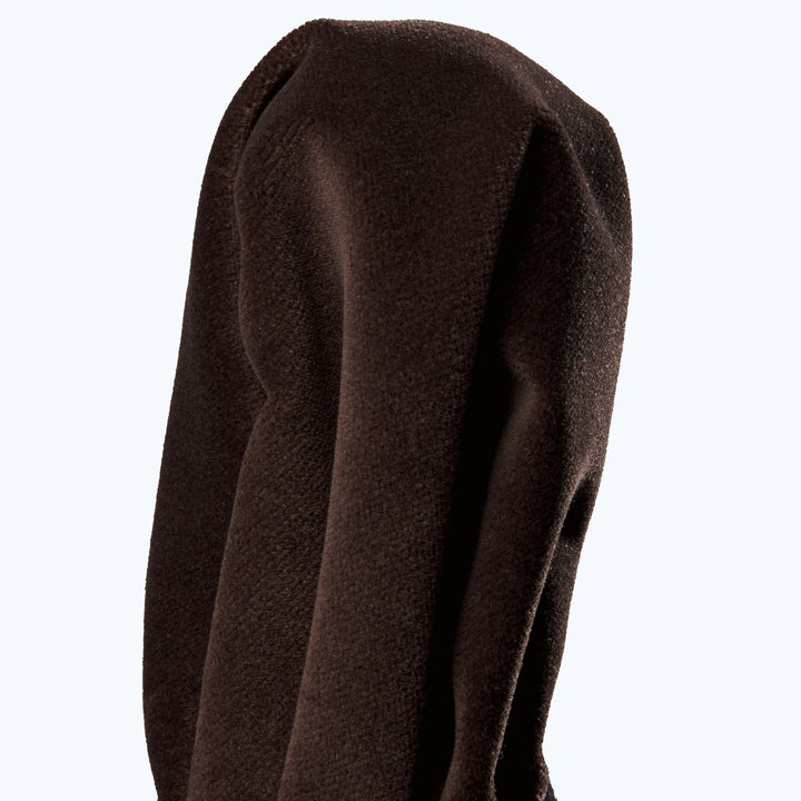 Cobble Hill Swatch Banks, Performance Velvet / Mocha