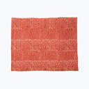 Orange Stripe Linen Placemat