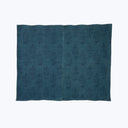 Teal Light Floral Linen Placemat