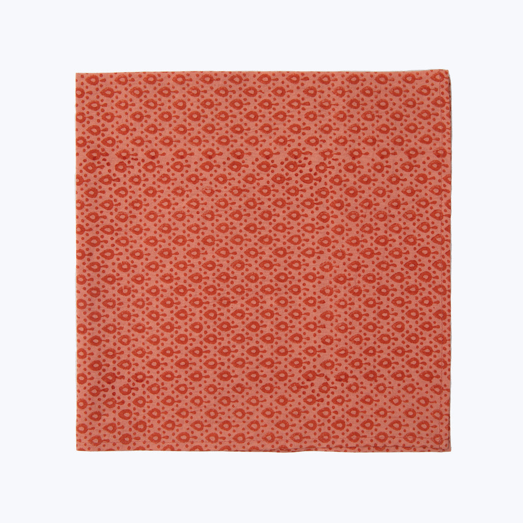 Orange Print Napkin