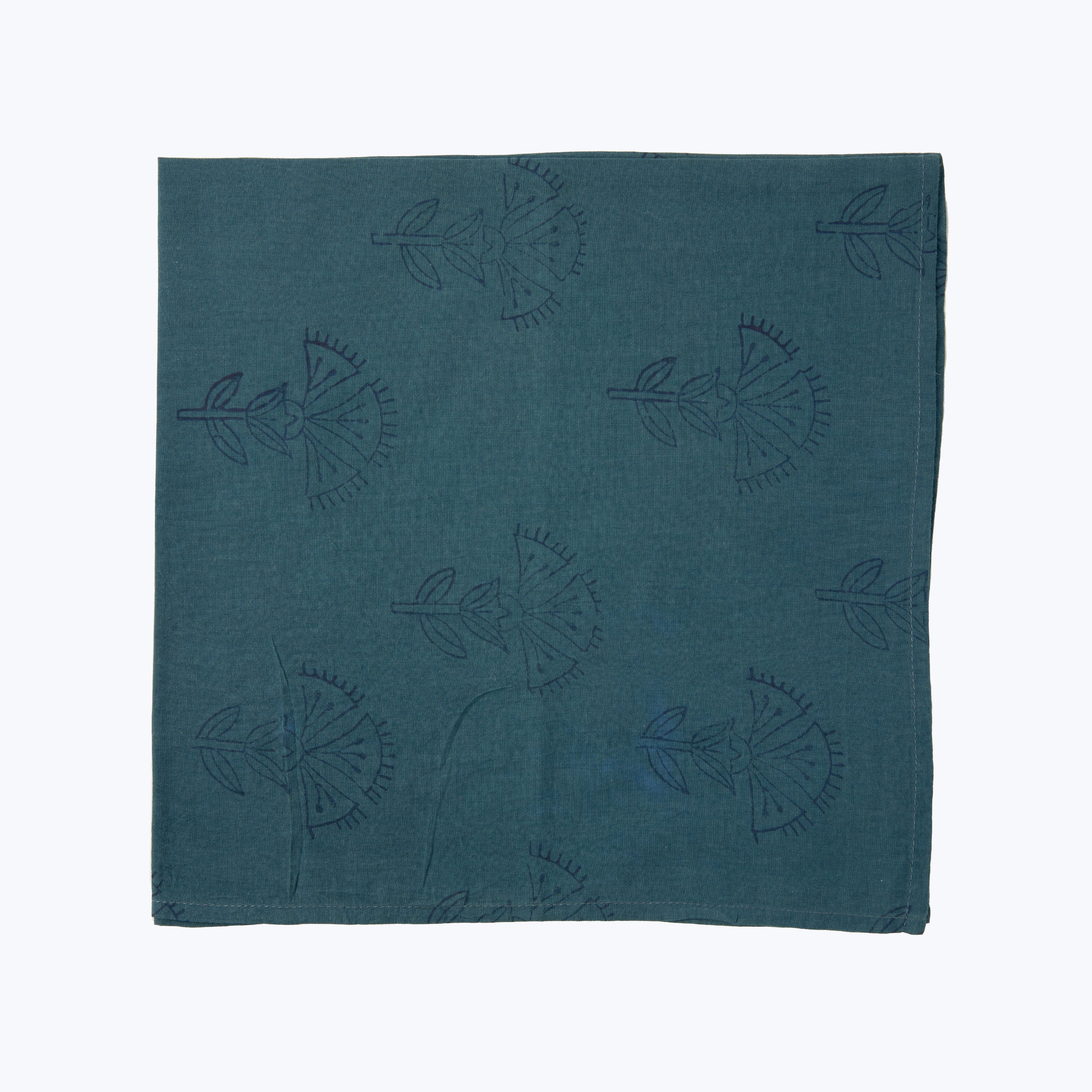 Teal Tribal Napkin