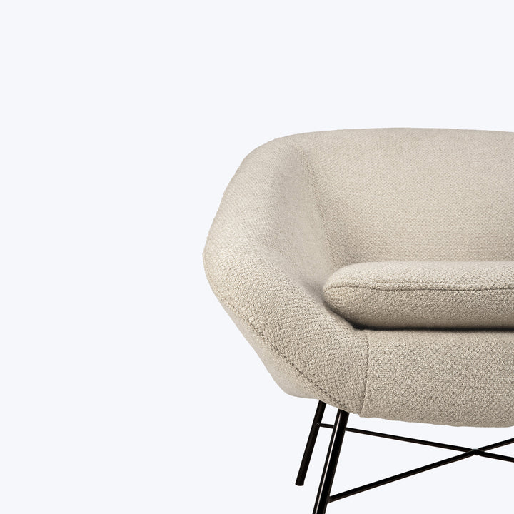 Barrow Lounge Chair Off White