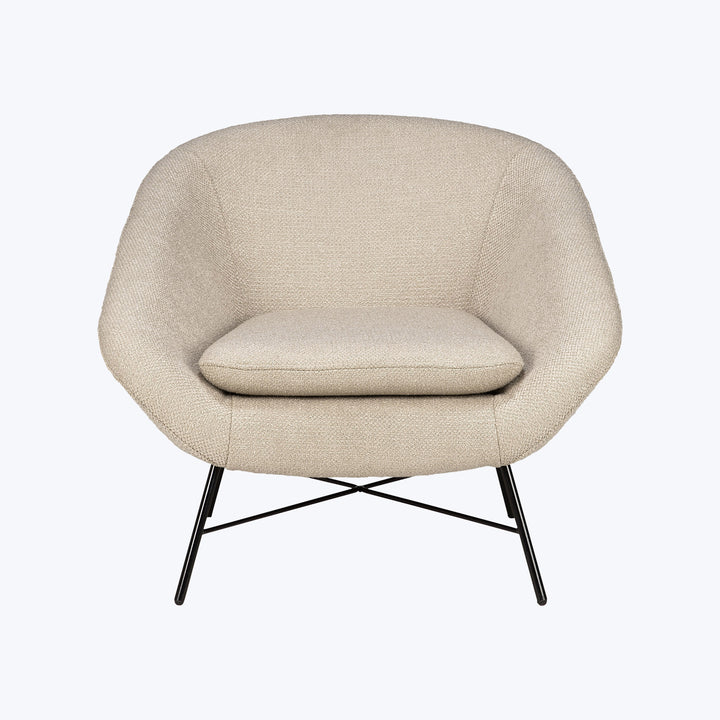 Barrow Lounge Chair Off White