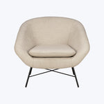 Barrow Lounge Chair Off White