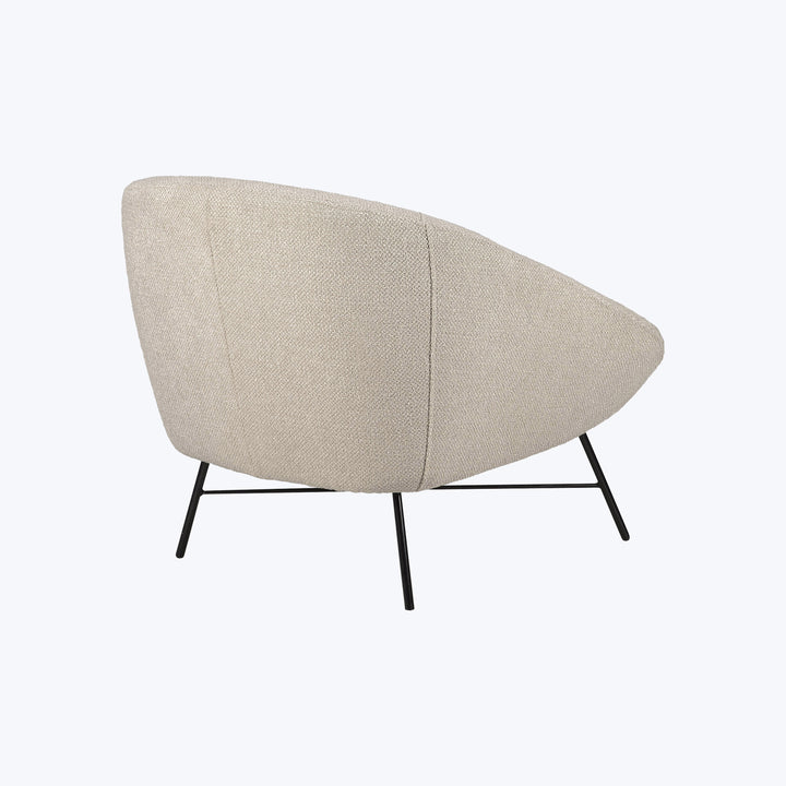 Barrow Lounge Chair Off White