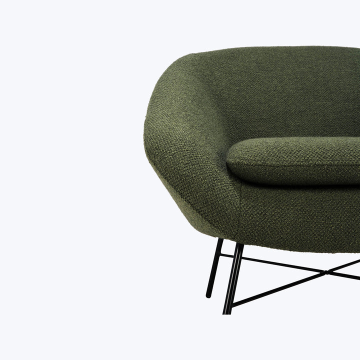 Barrow Lounge Chair Pine Green
