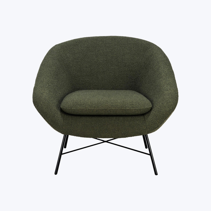 Barrow Lounge Chair Pine Green
