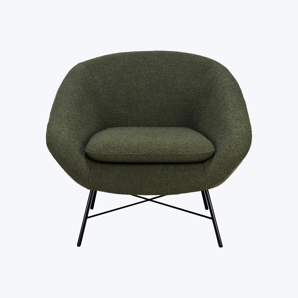Barrow Lounge Chair Pine Green